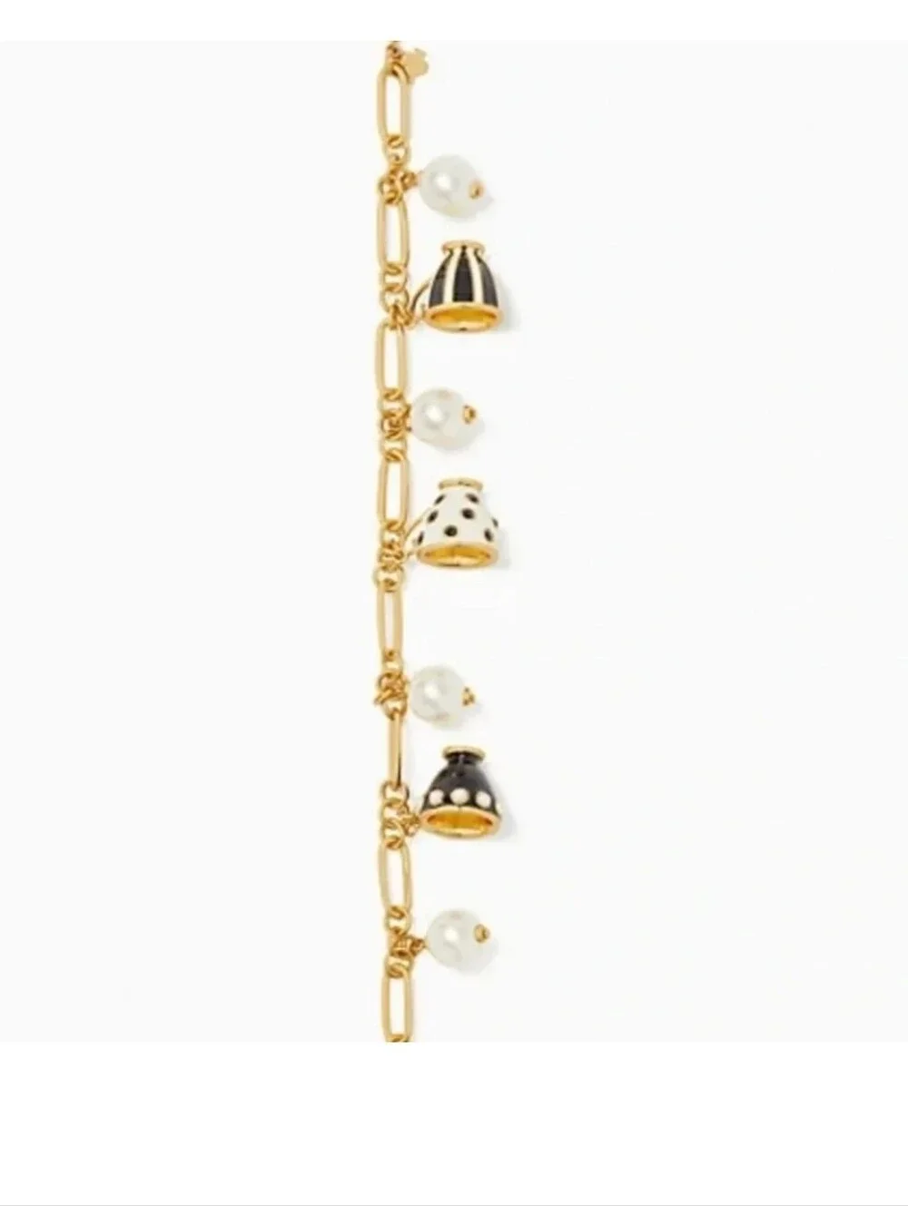 $129 Kate Spade Alice in Wonderland Teacup Bracelet New